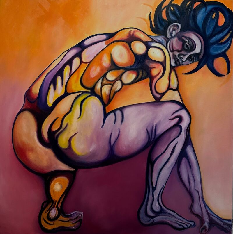 Man, God's ugliest creation, 3 - a Paintings by Ivet